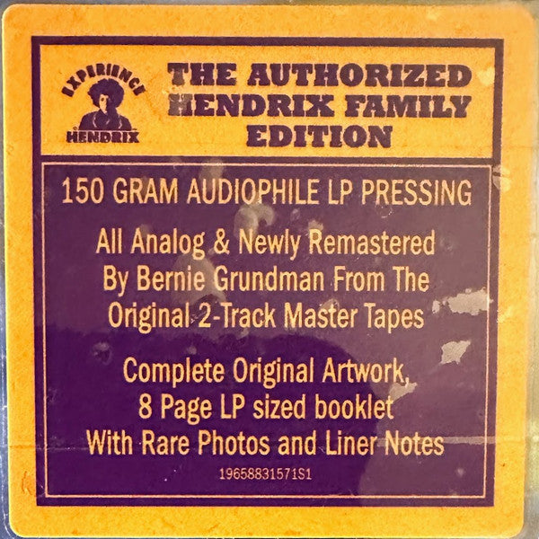 Jimi Hendrix - First Rays Of The New Rising Sun | Mint (M) Mint (M)-The Happy Cap
