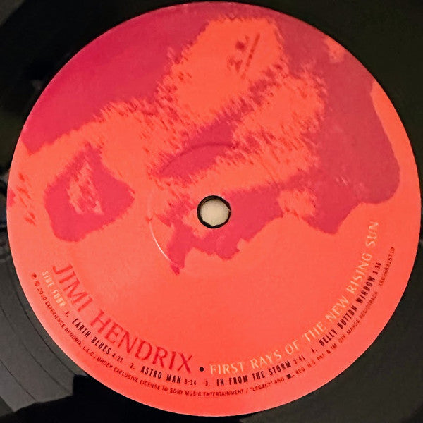 Jimi Hendrix - First Rays Of The New Rising Sun | Mint (M) Mint (M)-The Happy Cap