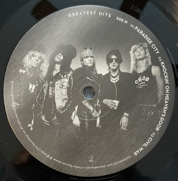 Guns N' Roses - Greatest Hits (180g VINYL) | Mint (M) Mint (M)-The Happy Cap