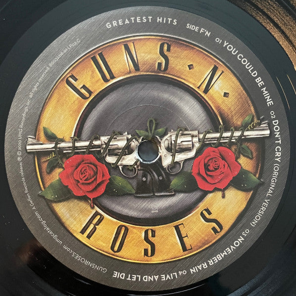 Guns N' Roses - Greatest Hits (180g VINYL) | Mint (M) Mint (M)-The Happy Cap