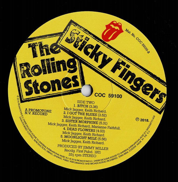 The Rolling Stones - Sticky Fingers | Mint (M) Mint (M)-The Happy Cap