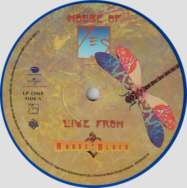 Yes - House Of Yes: Live From The House Of Blues (3xCOLOR VINYL) | Mint (M) Mint (M)-The Happy Cap
