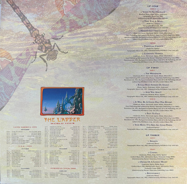 Yes - House Of Yes: Live From The House Of Blues (3xCOLOR VINYL) | Mint (M) Mint (M)-The Happy Cap