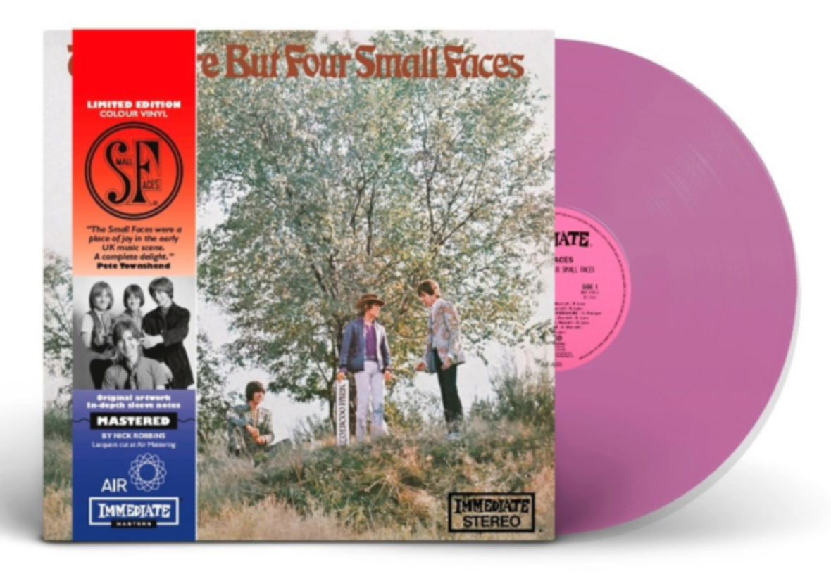 The Small Faces - There Are But Four Small Faces (LTD Pink Translucent VINYL LP Charly IMLP52002C) | NEW-The Happy Cap