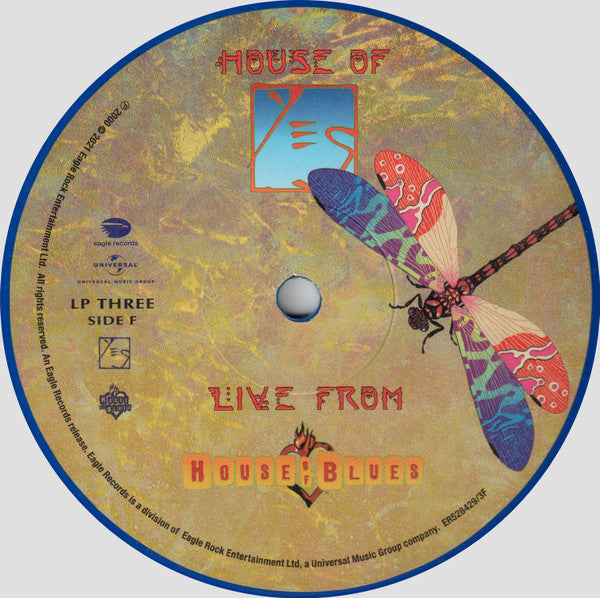 Yes - House Of Yes: Live From The House Of Blues (3xCOLOR VINYL) | Mint (M) Mint (M)-The Happy Cap