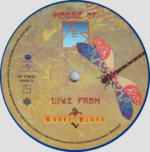 Yes - House Of Yes: Live From The House Of Blues (3xCOLOR VINYL) | Mint (M) Mint (M)-The Happy Cap