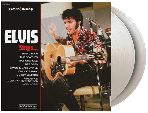 Elvis Presley - Elvis Sings (MOV 180G WHITE VINYL 2xLP) | NEW-The Happy Cap