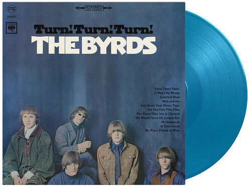 The Byrds - Turn Turn Turn-Limited 180-Gram [Import](BLUE VINYL) | Mint (M) Mint (M)-The Happy Cap