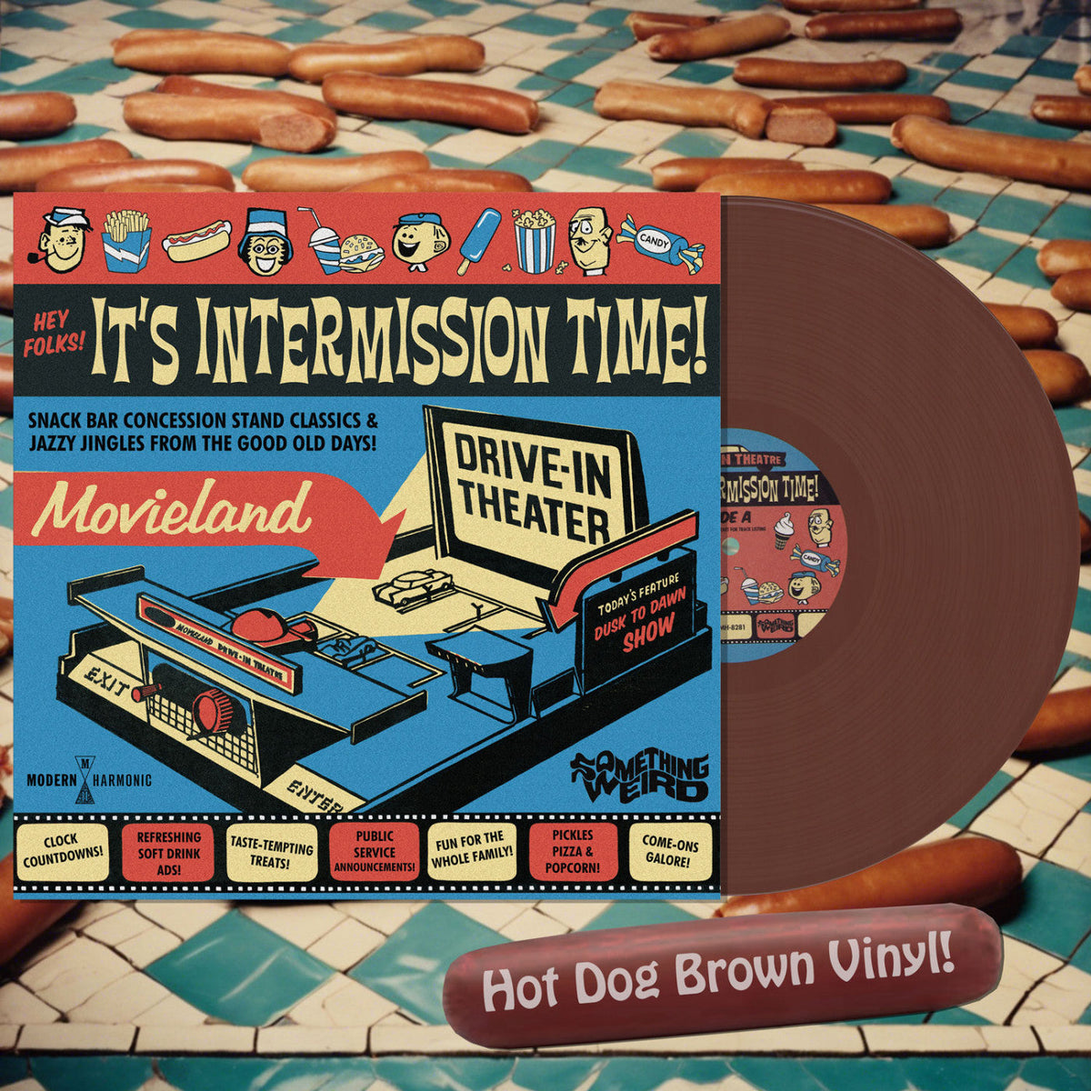 Something Weird - Hey Folks! It's Intermission Time! (CD) |-The Happy Cap