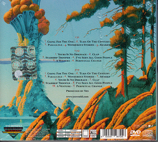 Yes - Like It Is: Yes At The Bristol Hippodrome (2xCD / DVD) | Mint (M) Mint (M)-The Happy Cap