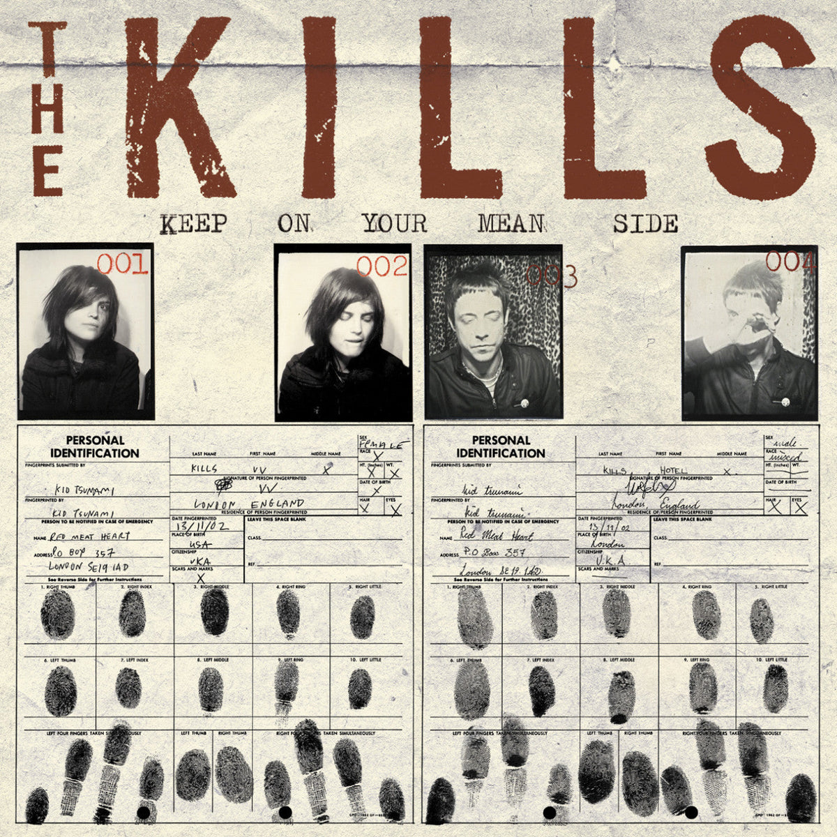 Kills, The - Keep On Your Mean Side (CD) |-The Happy Cap