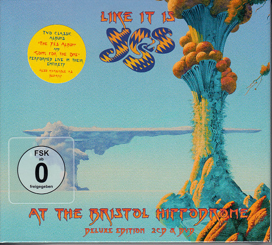 Yes - Like It Is: Yes At The Bristol Hippodrome (2xCD / DVD) | Mint (M) Mint (M)-The Happy Cap