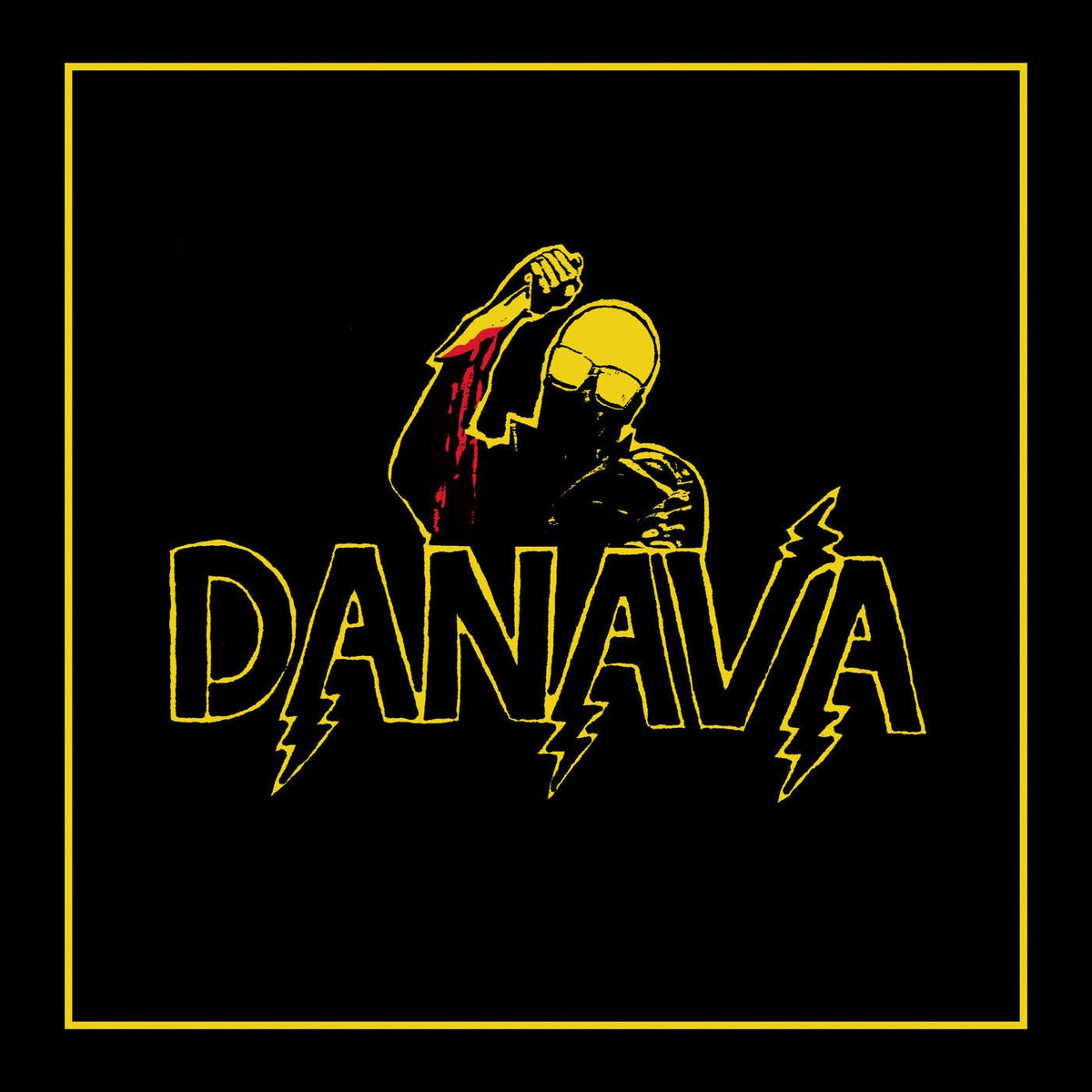 Danava - At Midnight You Die (CLEAR YELLOW VINYL) (Vinyl) | Mint (M) Mint (M)-The Happy Cap