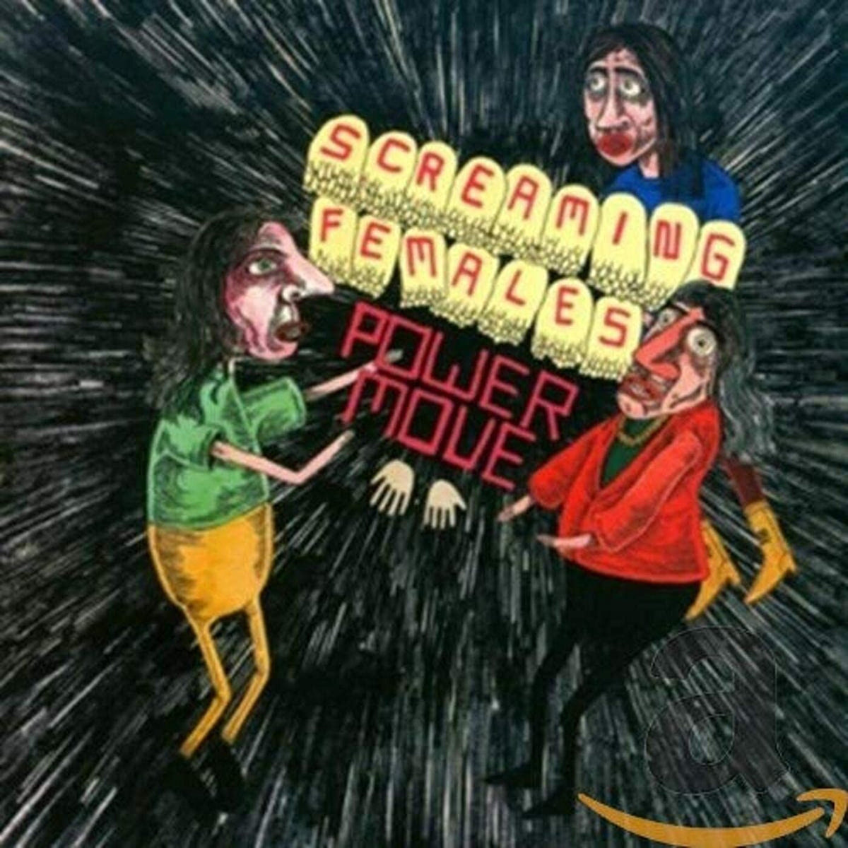 Screaming Females - Power Move (CD) |-The Happy Cap