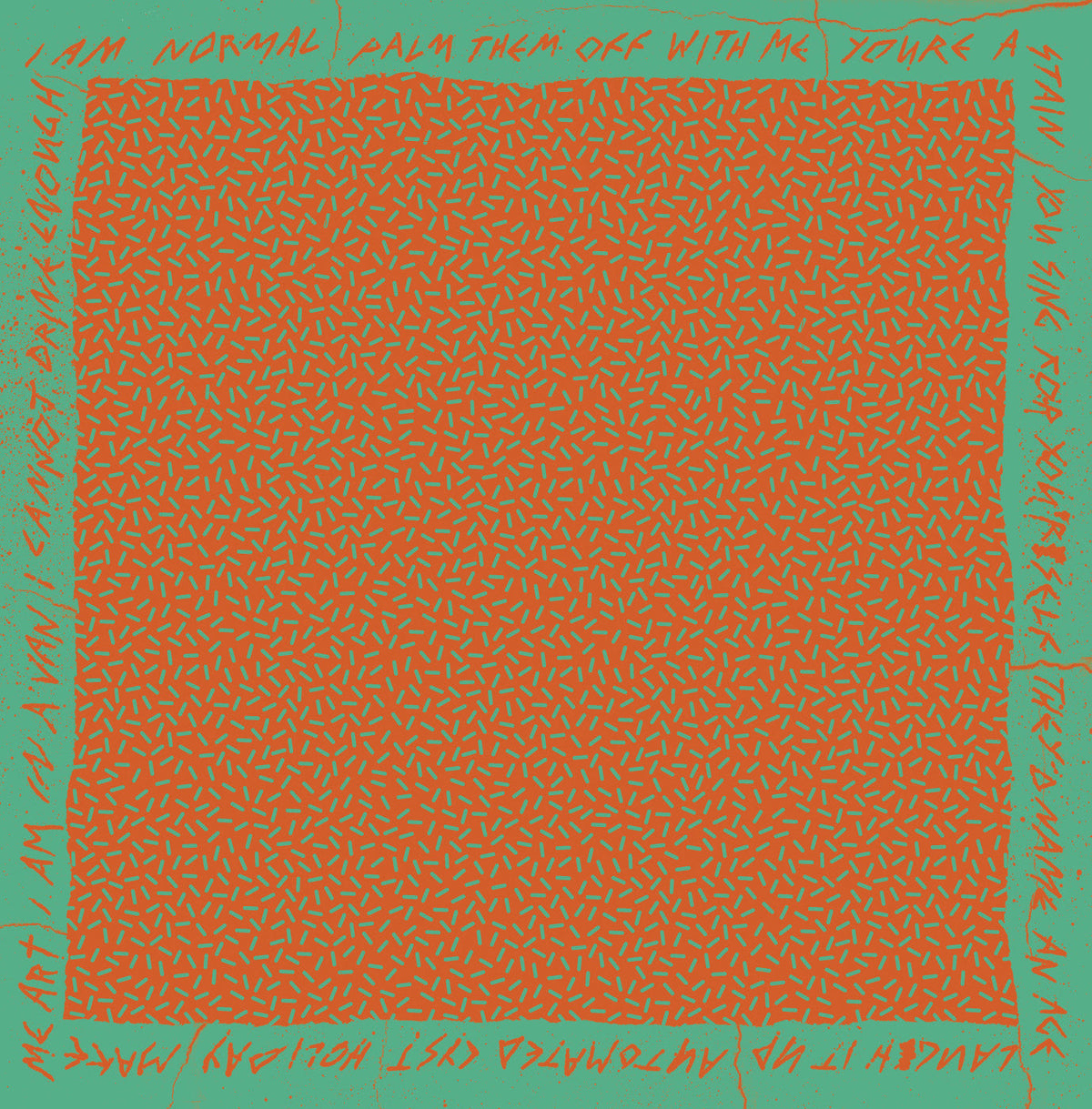 USA Nails - No Pleasure (TRANSPARENT GREEN & ORANGE SPLATTER VINYL) (Vinyl) | Mint (M) Mint (M)-The Happy Cap