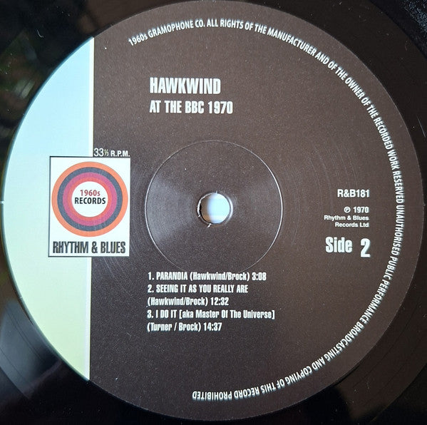 Hawkwind - At The BBC 1970 (VINYL) | Mint (M) Mint (M)-The Happy Cap