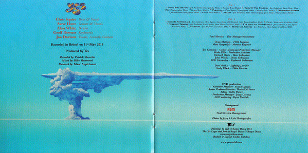 Yes - Like It Is: Yes At The Bristol Hippodrome (2xCD / DVD) | Mint (M) Mint (M)-The Happy Cap