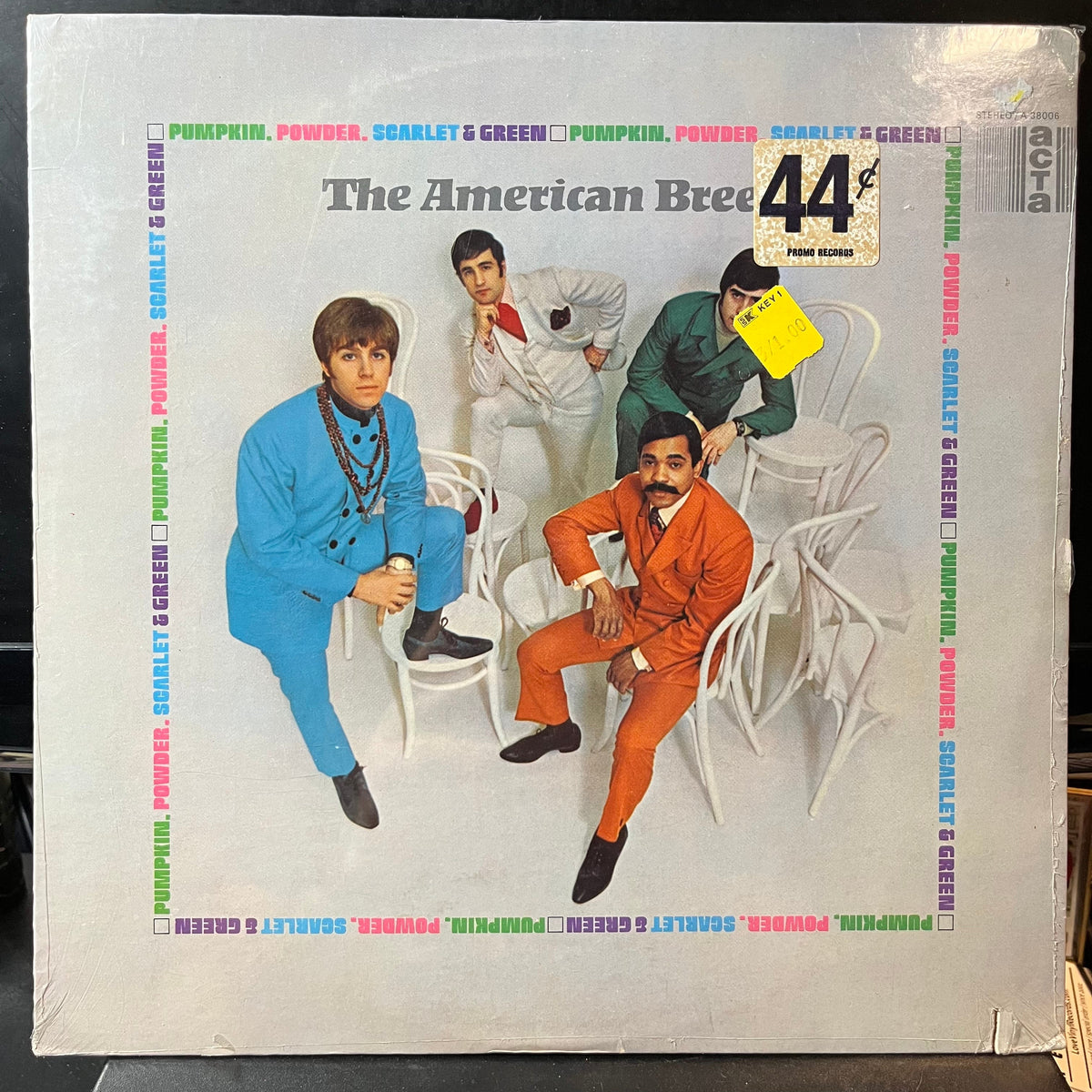 The American Breed - Pumpkin, Powder, Scarlet & Green (VINYL) | Near Mint (NM)-The Happy Cap
