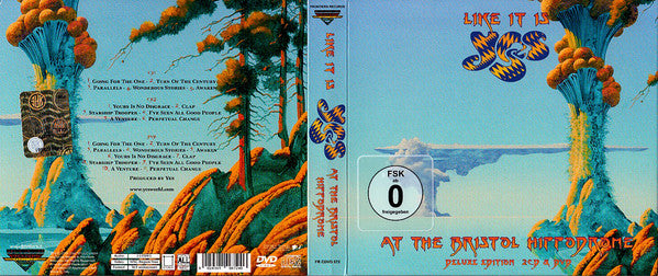 Yes - Like It Is: Yes At The Bristol Hippodrome (2xCD / DVD) | Mint (M) Mint (M)-The Happy Cap