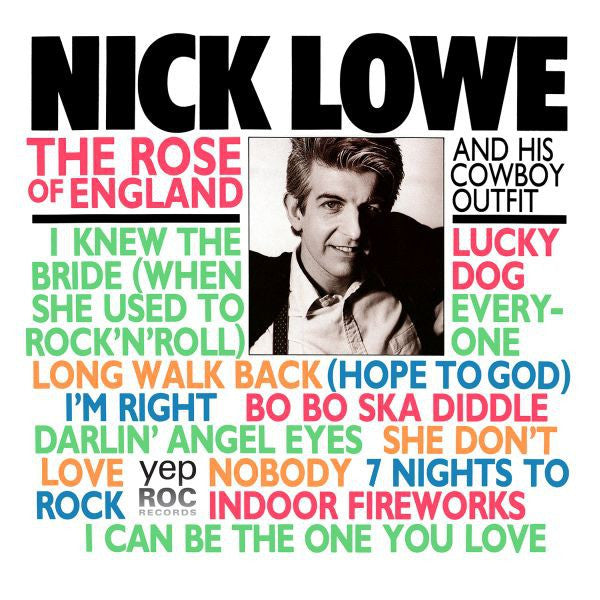 Nick Lowe And His Cowboy Outfit - The Rose Of England | Mint (M) Mint (M)-The Happy Cap