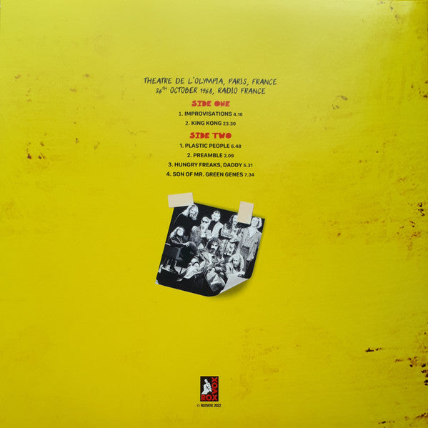 Frank Zappa - Live In Europe 1967 To 1970 (6XLP BOX* | Mint (M) Mint (M)-The Happy Cap