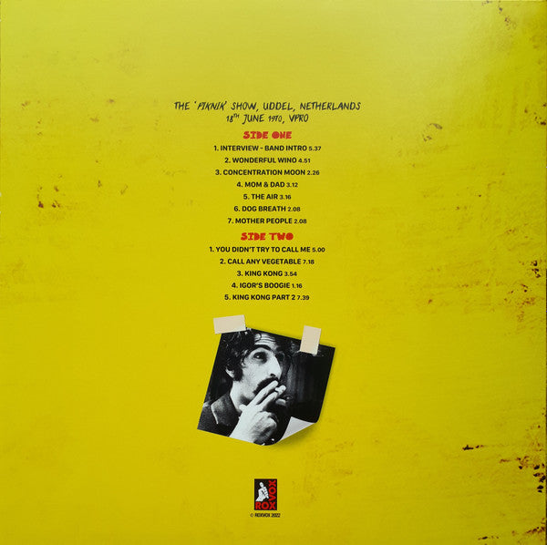 Frank Zappa - Live In Europe 1967 To 1970 (6XLP BOX* | Mint (M) Mint (M)-The Happy Cap