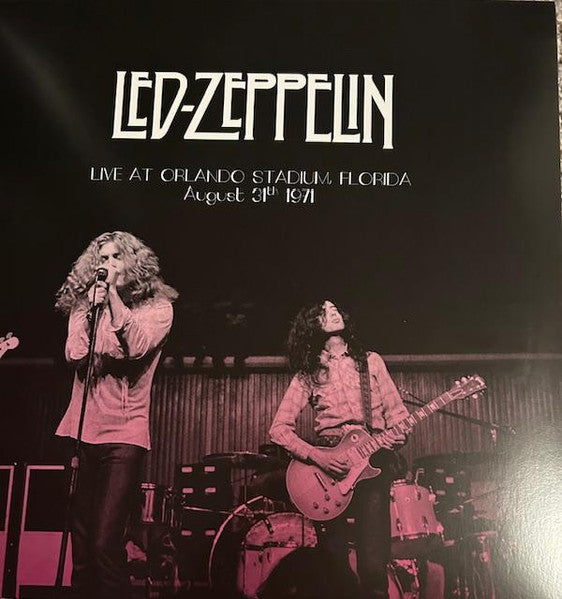Live At Orlando Stadium, Florida August 31th 1971 (2xVINYL) | Mint (M) Mint (M)-The Happy Cap