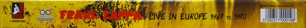 Frank Zappa - Live In Europe 1967 To 1970 (6XLP BOX* | Mint (M) Mint (M)-The Happy Cap