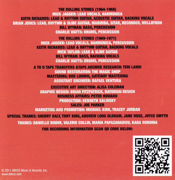 The Very Best Of The Rolling Stones 1964-1971 (CD) | Mint (M) Near Mint (NM)-The Happy Cap