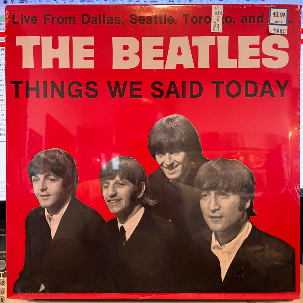 Things We Said Today *SEALED* | Mint (M) Mint (M)-The Happy Cap