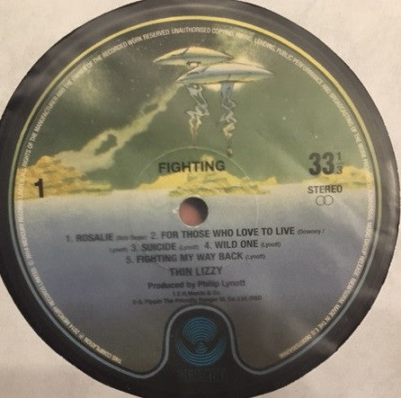 Thin Lizzy - Fighting | Mint (M) Mint (M)-The Happy Cap