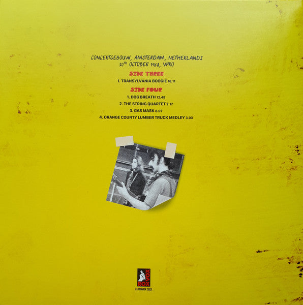 Frank Zappa - Live In Europe 1967 To 1970 (6XLP BOX* | Mint (M) Mint (M)-The Happy Cap