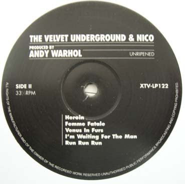 The Velvet Underground - Unripened (VINYL LP UNO) | NEW-The Happy Cap