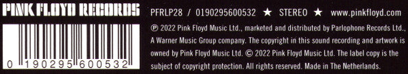 Pink Floyd - Animals (2018 Remix) *DISCOUNT COPY* | Mint (M) Mint (M)-The Happy Cap