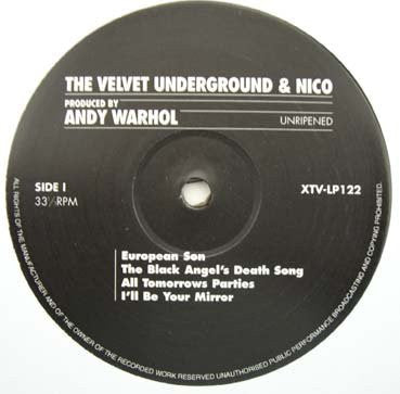 The Velvet Underground - Unripened (VINYL LP UNO) | NEW-The Happy Cap