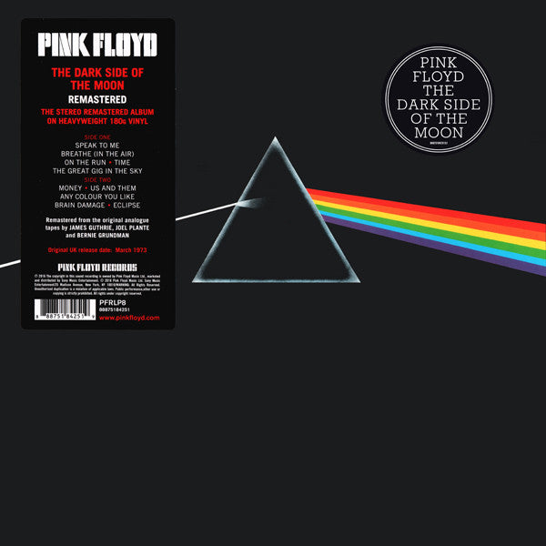 Pink Floyd - The Dark Side Of The Moon | Mint (M) Mint (M)-The Happy Cap
