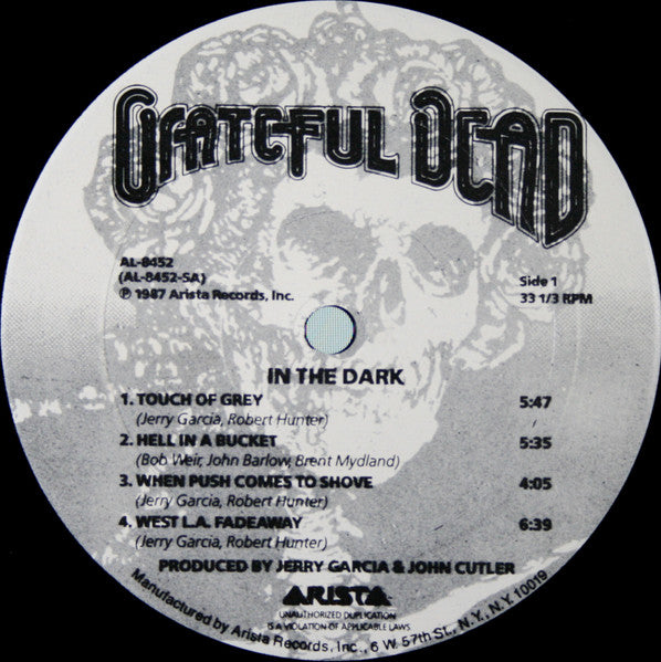 The Grateful Dead - In The Dark (VINYL) | Excellent+ (EX+) Excellent (EX)-The Happy Cap