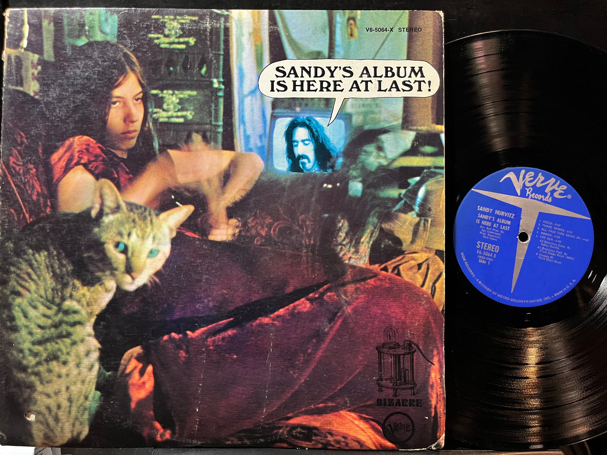 Sandy Hurwitz - Sandy's Album Is Here At Last (VINYL) | Excellent+ (EX+) Very Good (VG)-The Happy Cap