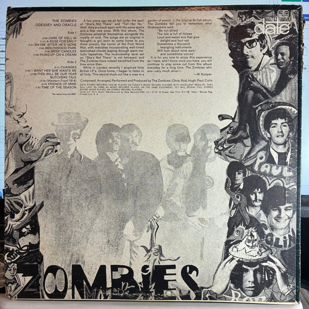 The Zombies - Odessey And Oracle (VINYL) |-The Happy Cap