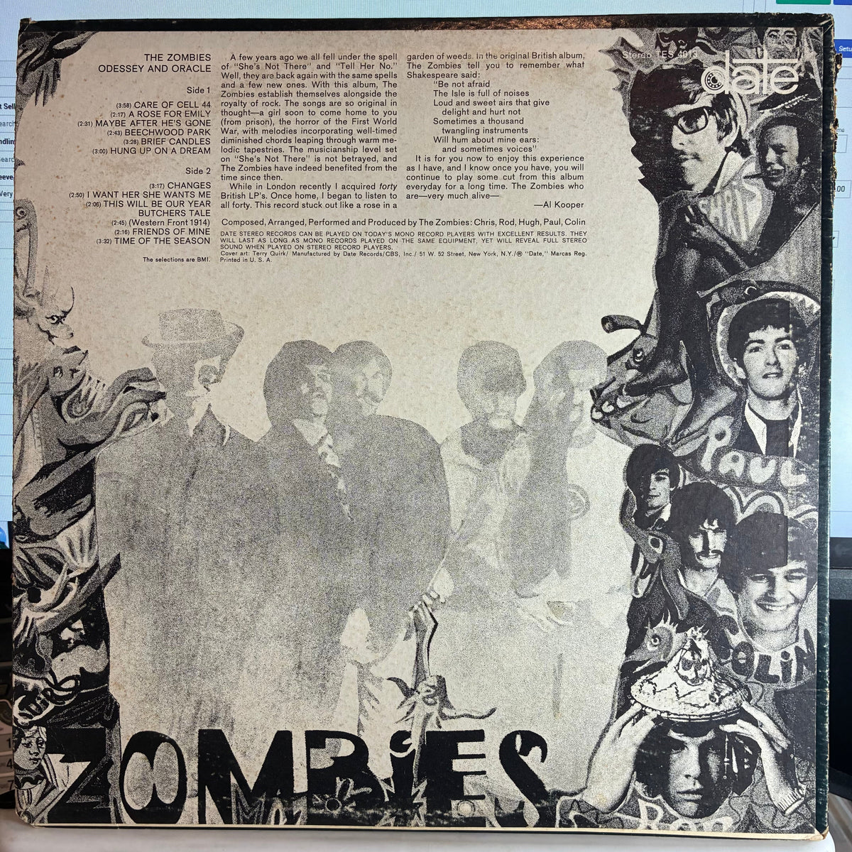The Zombies - Odessey And Oracle (VINYL) |-The Happy Cap