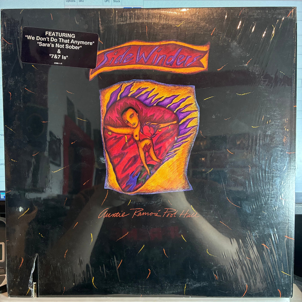 Sidewinders (2) - Auntie Ramos' Pool Hall (VINYL) | Excellent (EX) Excellent (EX)-The Happy Cap