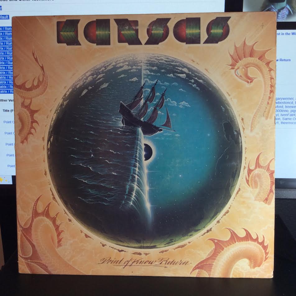 Kansas (2) - Point Of Know Return (VINYL LP Kirshner – JZ 34929, Kirshner – 34929) | USED Excellent (EX) Excellent (EX)-The Happy Cap