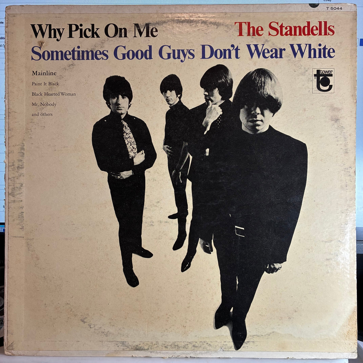 The Standells - Why Pick On Me - Sometimes Good Guys Don't Wear White (VINYL) |-The Happy Cap