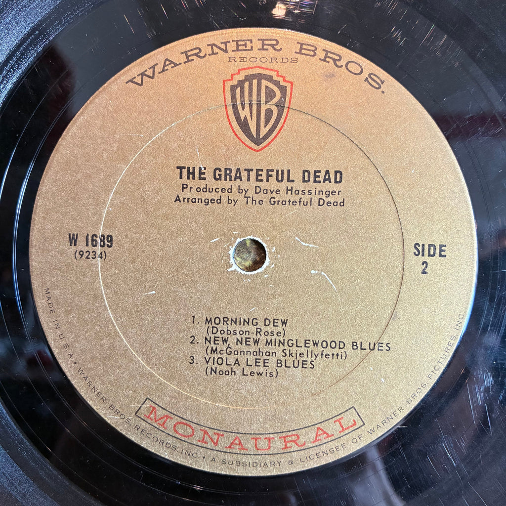 The Grateful Dead - The Grateful Dead (VINYL) | Good Plus (G+) Very Good (VG)-The Happy Cap