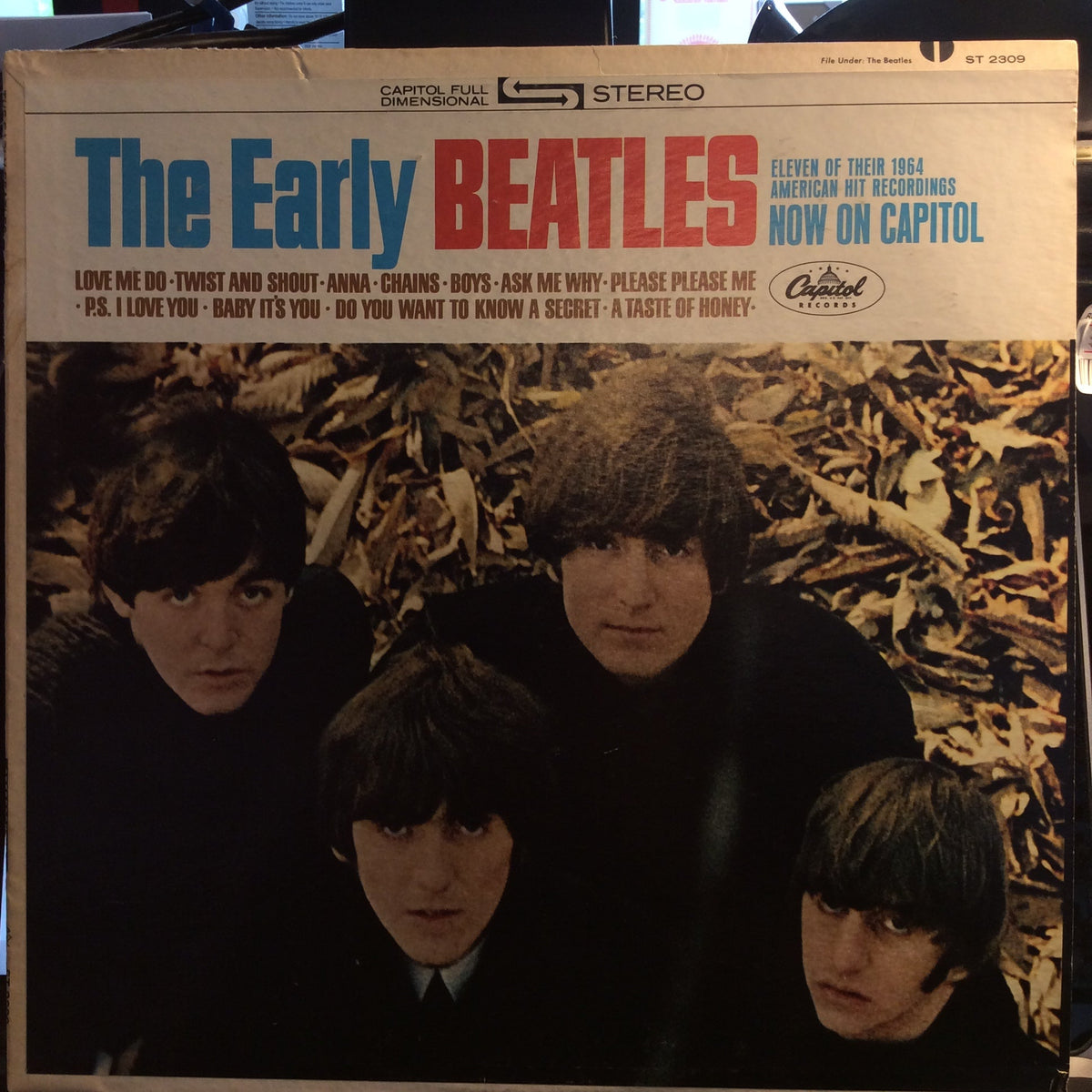 The Beatles - The Early Beatles (VINYL) | Near Mint- (NM-) Excellent (EX)-The Happy Cap
