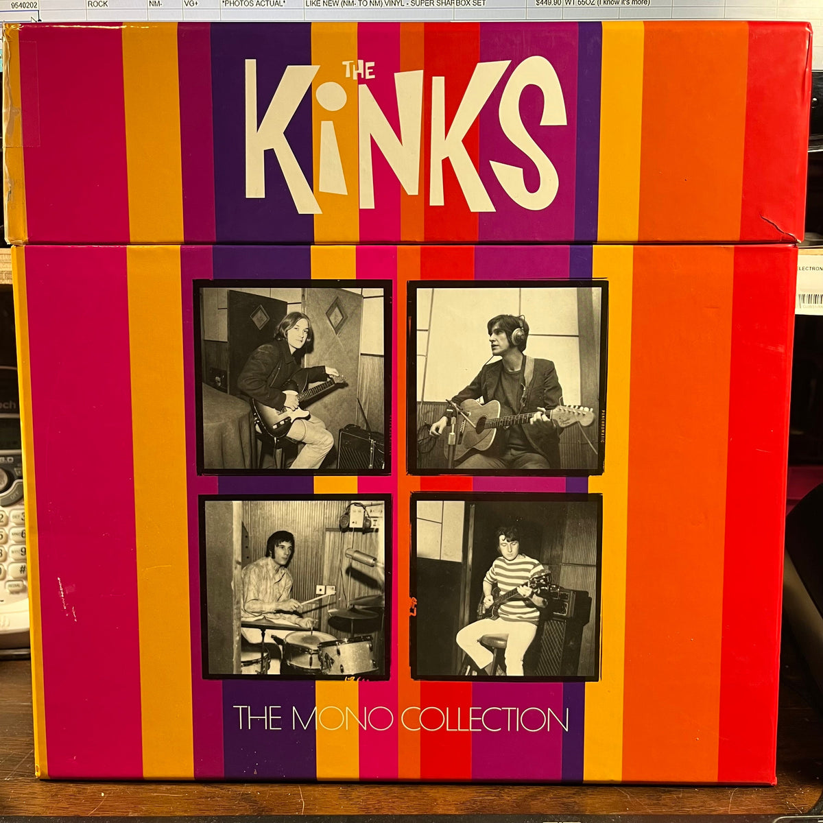 The Kinks - The Mono Collection (10xVINYL BOX SET) | Near Mint- (NM-) Very Good Plus (VG+)-The Happy Cap