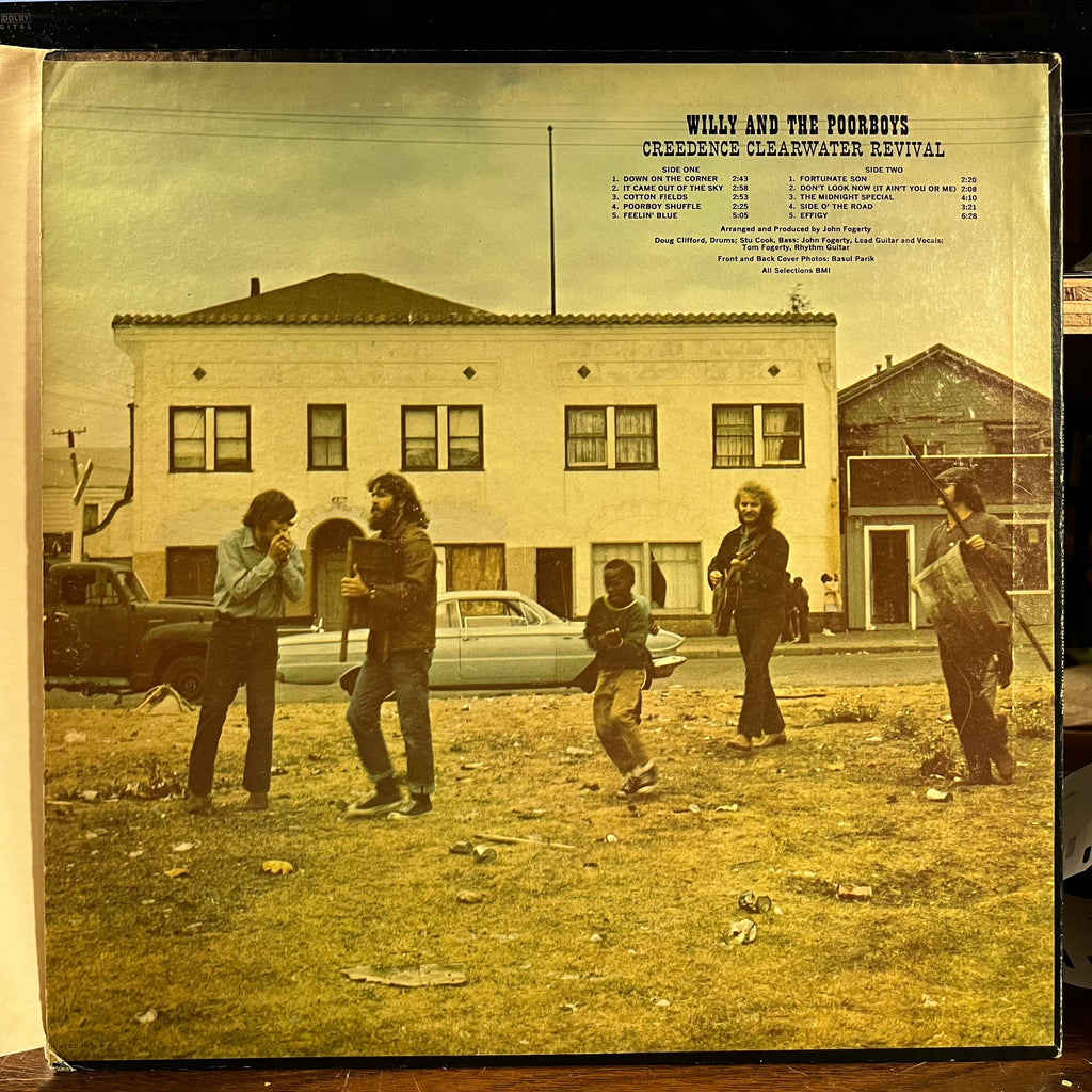 Creedence Clearwater Revival - Willy And The Poor Boys (VINYL) | Near Mint- (NM-) Excellent (EX)-The Happy Cap