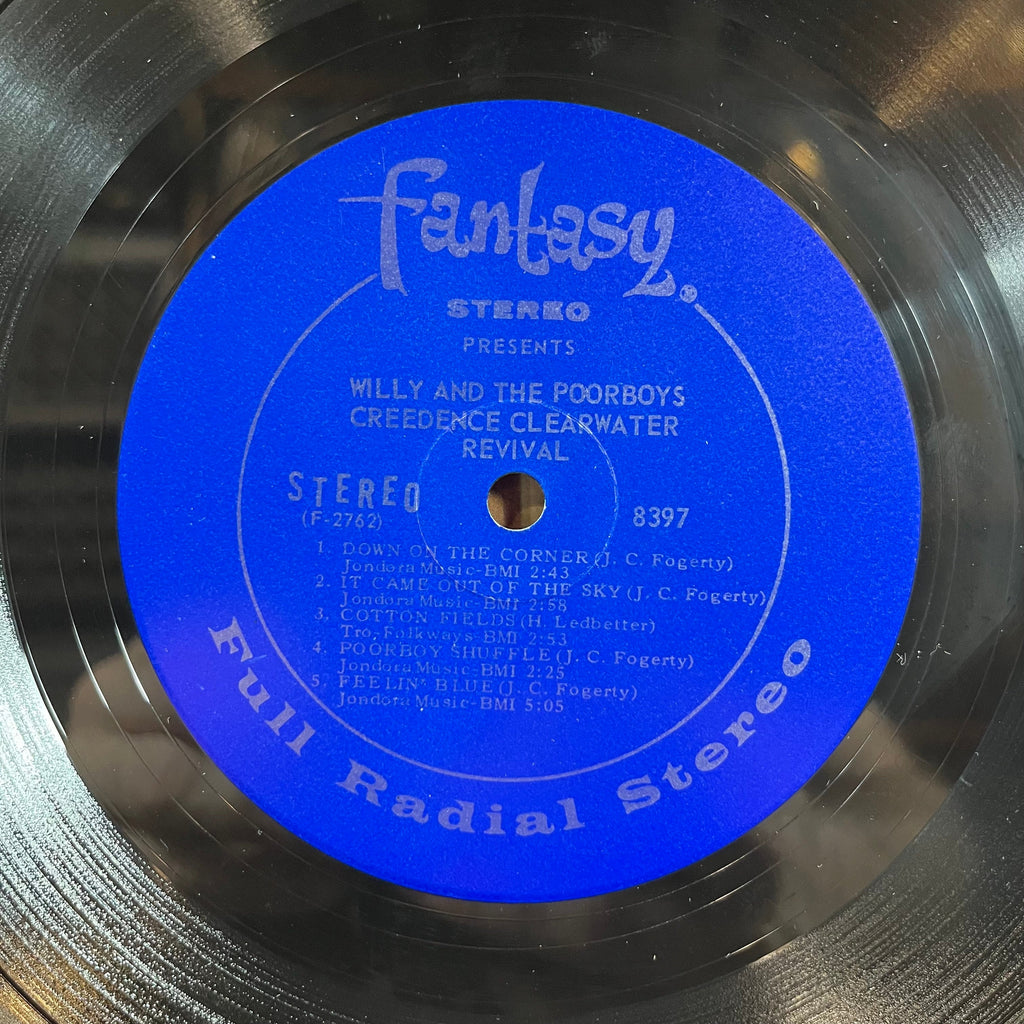 Creedence Clearwater Revival - Willy And The Poor Boys (VINYL) | Near Mint- (NM-) Excellent (EX)-The Happy Cap