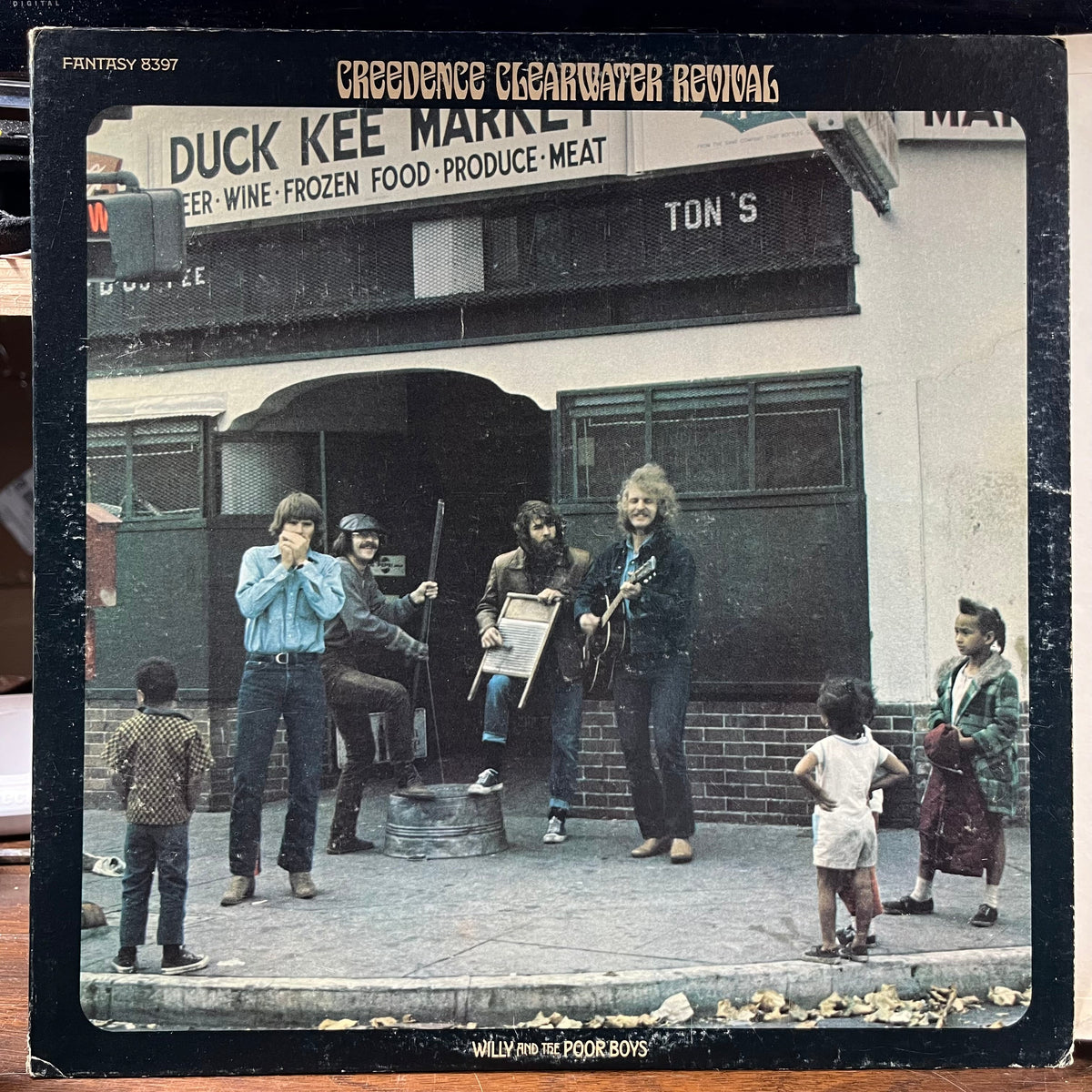 Creedence Clearwater Revival - Willy And The Poor Boys (VINYL) | Near Mint- (NM-) Excellent (EX)-The Happy Cap