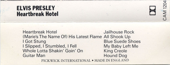 Elvis Presley - Heartbreak Hotel *CASSETTE* | Near Mint (NM) Excellent (EX)-The Happy Cap